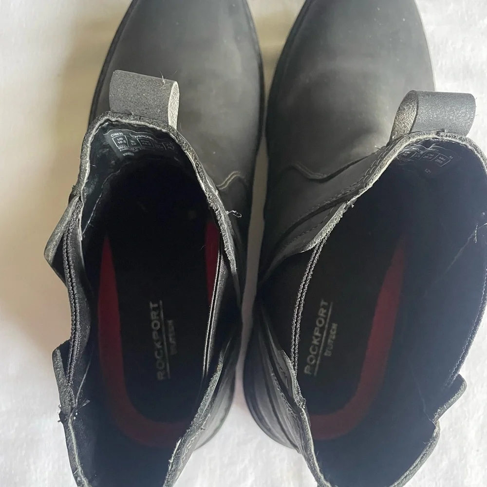 Rockport Men's Black Chukka Chelsea Boots size 11